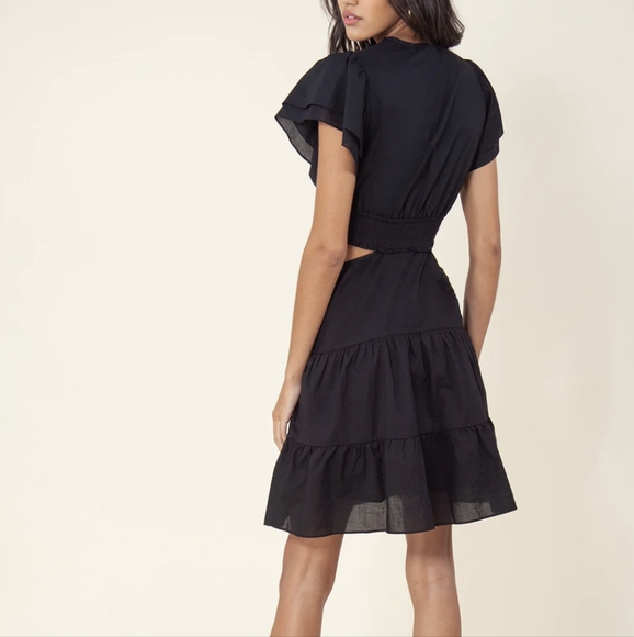 NWT HALE BOB Mel Solid Keyhole Dress - Picture 7 of 13